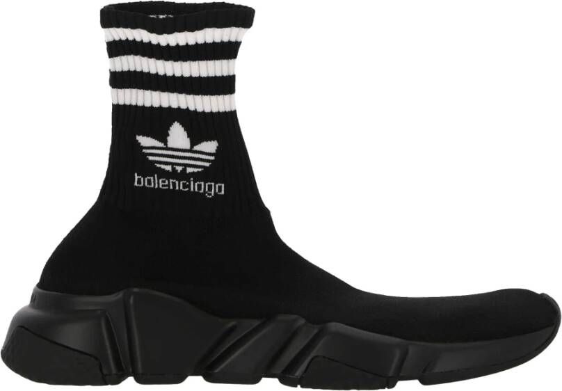 Balenciaga Adidas x Zwarte LT Sok Sneakers Black Heren
