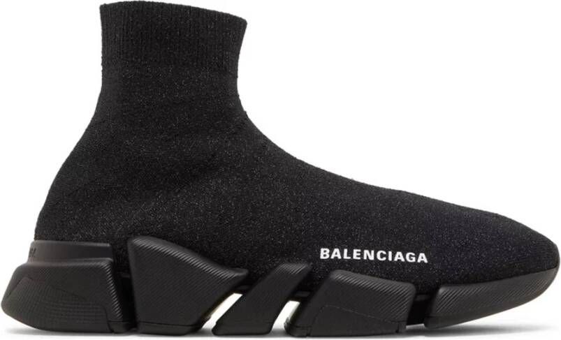 Balenciaga Speed 2.0 Lt Sock Sneakers Zwart Dames