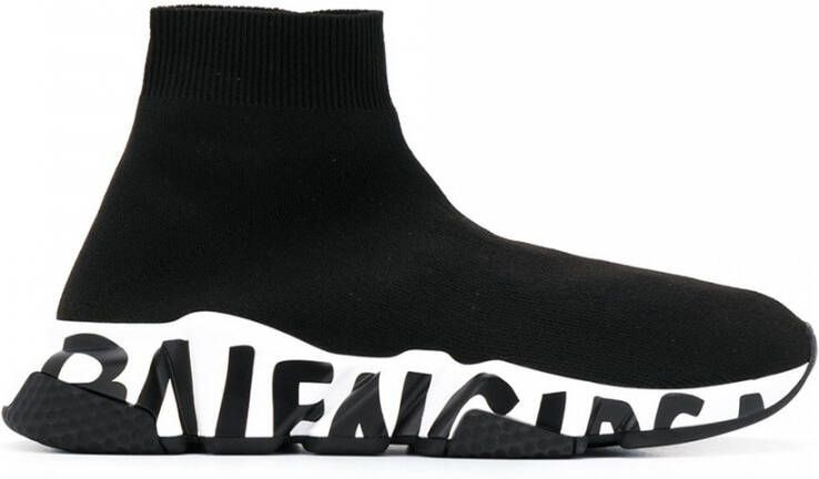 Balenciaga Speed LT Sock Sneakers Vrouwen Black Dames