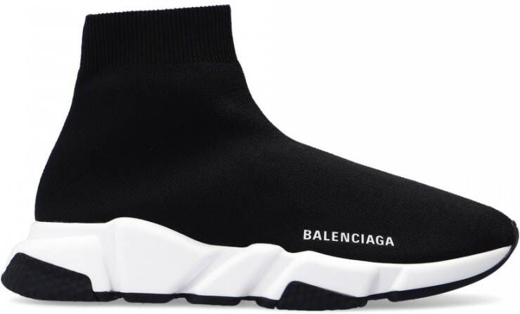 Balenciaga Speed Recycled Knit Sneakers Zwart Dames