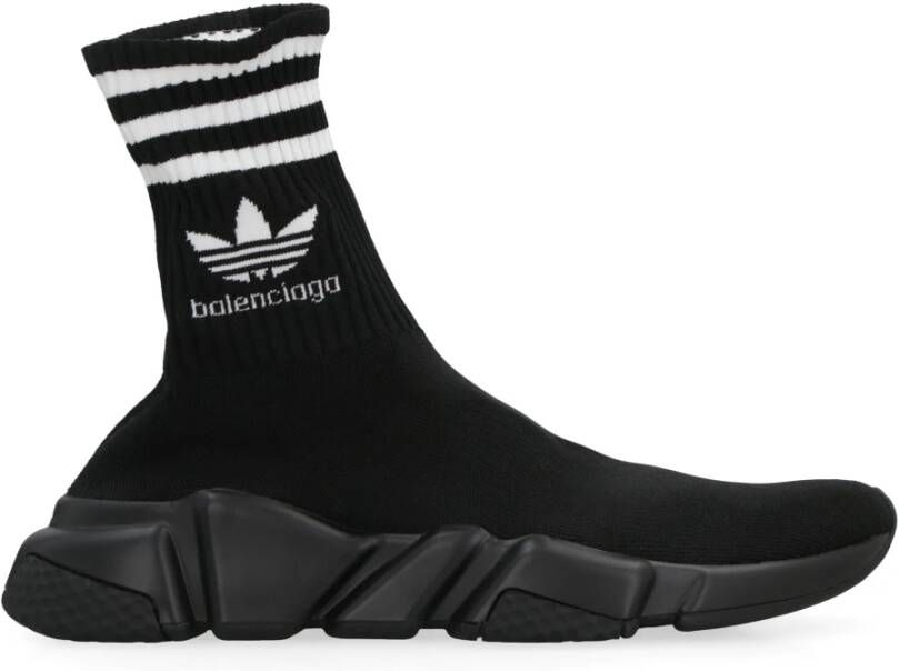 Balenciaga Speed Trainers Gebreide Sok-Sneakers Black Dames