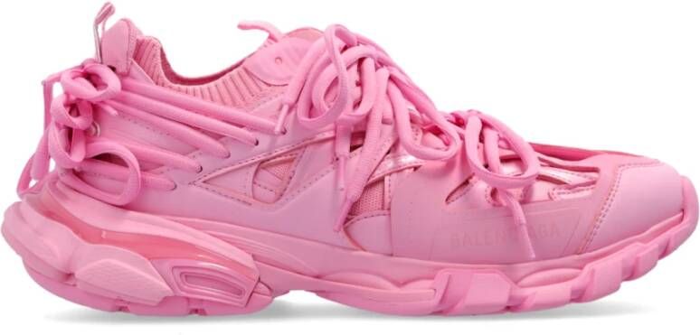 Balenciaga Sportschoenen 'Track Laces' Pink Dames