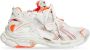 Balenciaga Logo Sneakers Oranje Eierschaal Rubber Gaas - Thumbnail 1