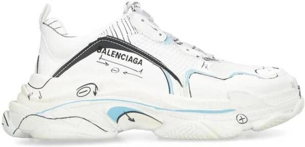 Balenciaga Stijlvolle Veterschoenen voor Mode