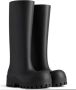 Balenciaga Stoere Rubberen Regenlaarzen Black Dames - Thumbnail 1