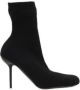 Balenciaga Stretch Gebreide Stiletto Laarzen Zwart Black Dames - Thumbnail 2