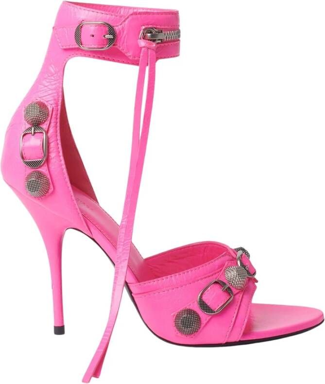 Balenciaga Studded High Heel Sandalen