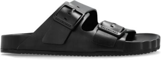 Balenciaga Sunday Slides Black Dames