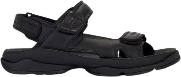 Balenciaga Technische Sandalen Black Heren