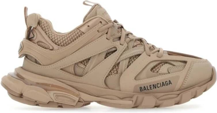 Balenciaga Track Sneakers Lichtbruin Futuristisch Ontwerp