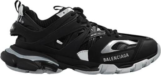 Balenciaga Track Sneakers Zwart en Zilverkleurig Zwart Heren