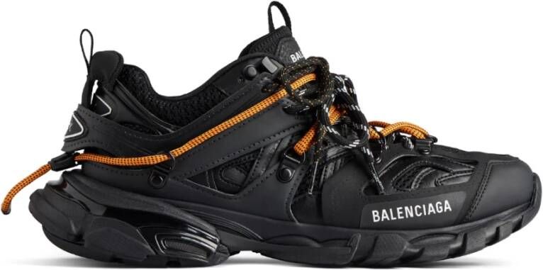 Balenciaga Trail Laces Sneaker Zwart Oranje