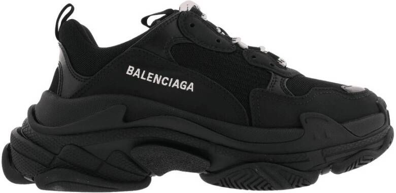 Balenciaga Triple S Sneakers Black Dames