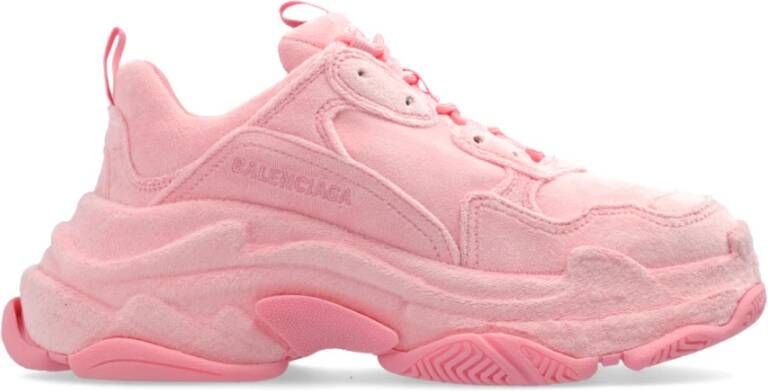 Balenciaga Triple S Sneakers Pink Dames