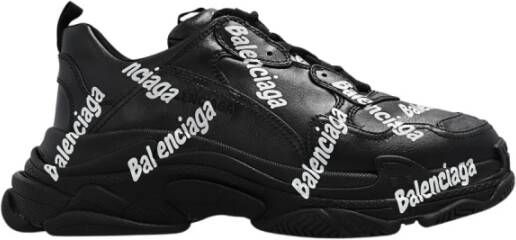 Balenciaga Triple S sneakers Zwart Heren