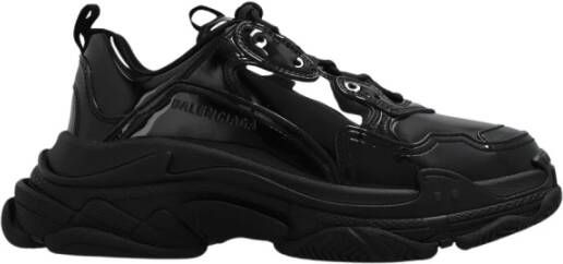 Balenciaga Zwarte Triple S Sneakers Black Heren