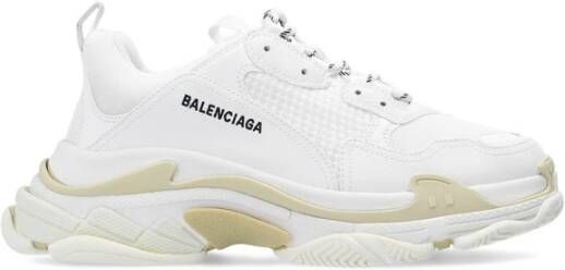 Balenciaga Triple S Sportschoenen Wit Heren