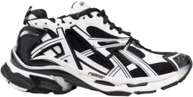 Balenciaga Tweekleurige hardloopschoenen Wit Heren