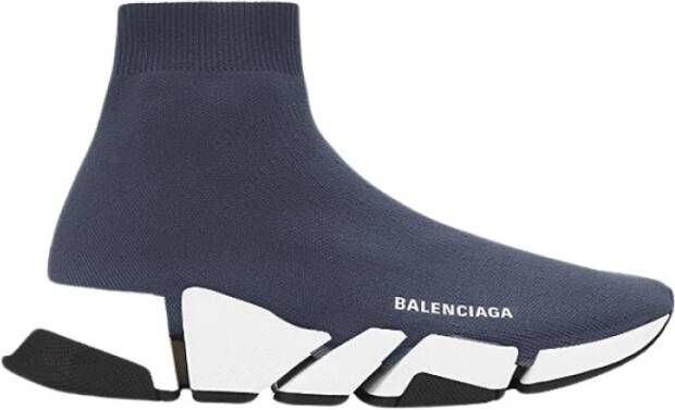 Balenciaga Ultra-Lichte 3D Mesh Sneakers Blue Heren