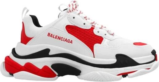 Balenciaga Verhoog je sneaker game met `Triple S` sneakers Wit Heren