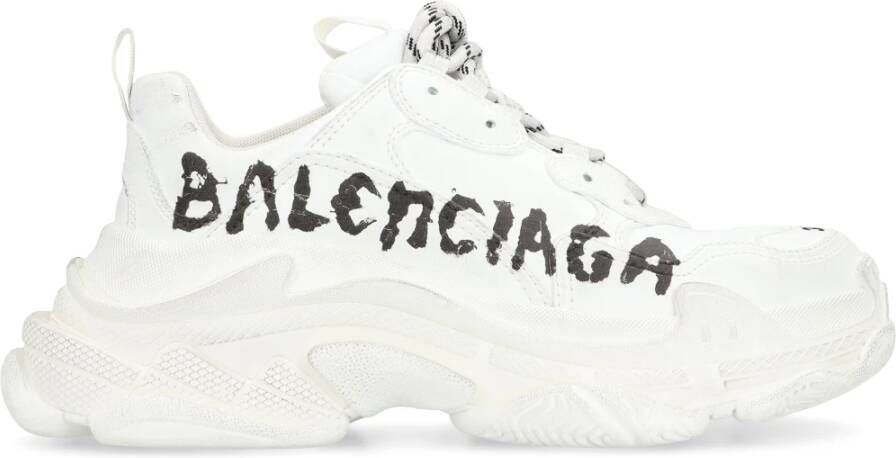 Balenciaga Vintage Lage Sneakers met Rubberen Zool
