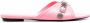 Balenciaga Vintage Lamb Leren Sliders Roze Dames - Thumbnail 1