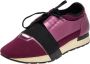 Balenciaga Vintage Pre-owned Canvas sneakers Purple Dames - Thumbnail 1