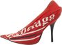 Balenciaga Vintage Pre-owned Fabric heels Red Dames - Thumbnail 1