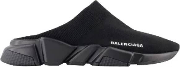 Balenciaga Vintage Pre-owned Fabric mules Black Dames