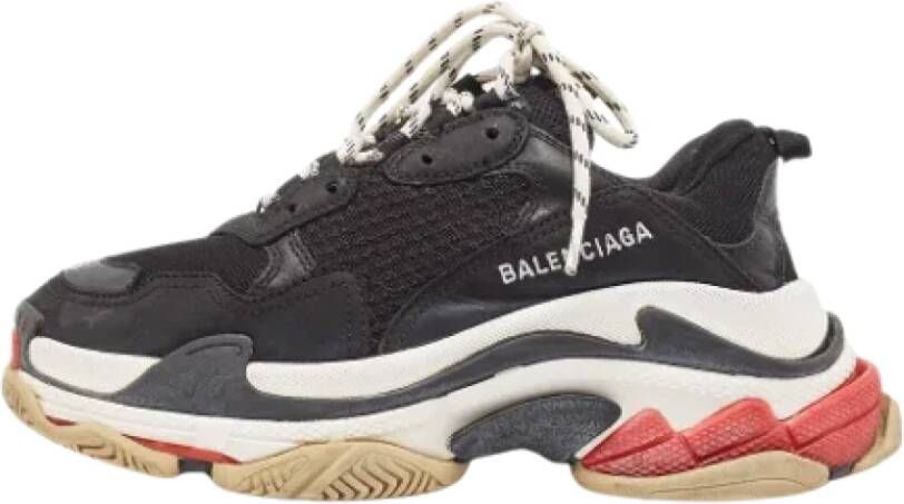 Balenciaga Vintage Pre-owned Fabric sneakers Black Heren