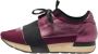 Balenciaga Vintage Pre-owned Fabric sneakers Purple Dames - Thumbnail 1