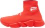 Balenciaga Vintage Pre-owned Knit sneakers Red Dames - Thumbnail 1