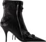 Balenciaga Vintage Pre-owned Leather boots Black Dames - Thumbnail 1