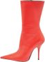 Balenciaga Vintage Pre-owned Leather boots Red Dames - Thumbnail 1