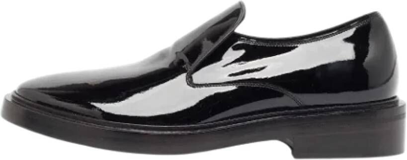 Balenciaga Vintage Pre-owned Leather flats Black Dames