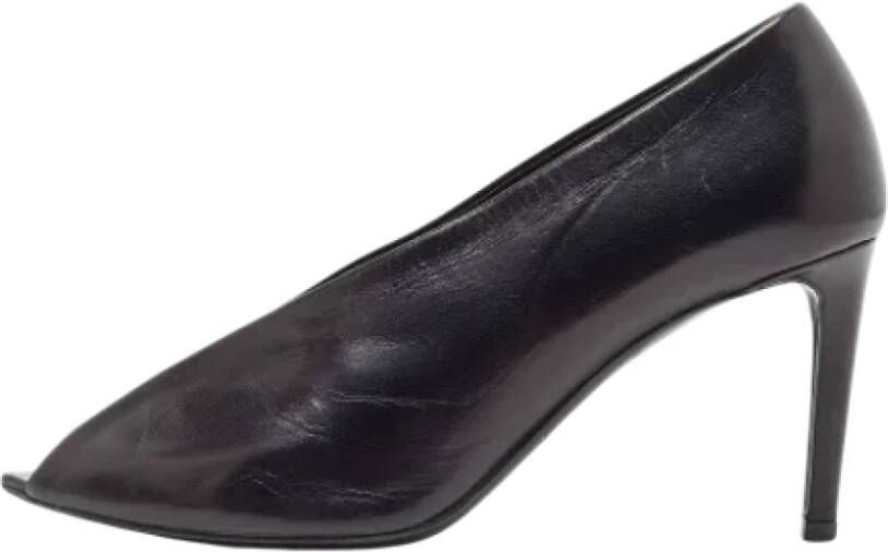 Balenciaga Vintage Pre-owned Leather heels Black Dames