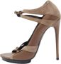 Balenciaga Vintage Pre-owned Leather heels Brown Dames - Thumbnail 1
