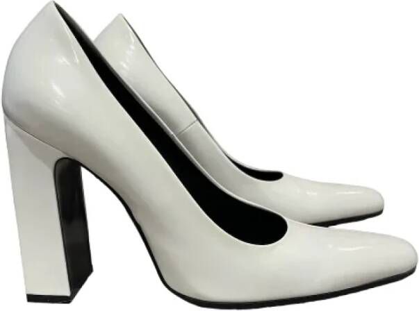 Balenciaga Vintage Pre-owned Leather heels White Dames