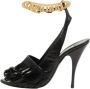 Balenciaga Vintage Pre-owned Leather sandals Black Dames - Thumbnail 1