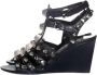 Balenciaga Vintage Pre-owned Leather sandals Black Dames - Thumbnail 1