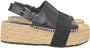 Balenciaga Vintage Pre-owned Leather sandals Black Dames - Thumbnail 1