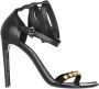 Balenciaga Vintage Pre-owned Leather sandals Black Dames - Thumbnail 1