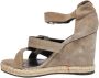 Balenciaga Vintage Pre-owned Leather sandals Gray Dames - Thumbnail 1