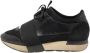 Balenciaga Vintage Pre-owned Leather sneakers Black Dames - Thumbnail 1