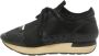 Balenciaga Vintage Pre-owned Leather sneakers Black Dames - Thumbnail 1