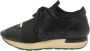 Balenciaga Vintage Pre-owned Leather sneakers Black Dames - Thumbnail 1