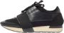 Balenciaga Vintage Pre-owned Leather sneakers Black Dames - Thumbnail 1