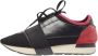 Balenciaga Vintage Pre-owned Leather sneakers Black Dames - Thumbnail 1