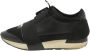Balenciaga Vintage Pre-owned Leather sneakers Black Dames - Thumbnail 1