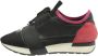 Balenciaga Vintage Pre-owned Leather sneakers Black Dames - Thumbnail 1